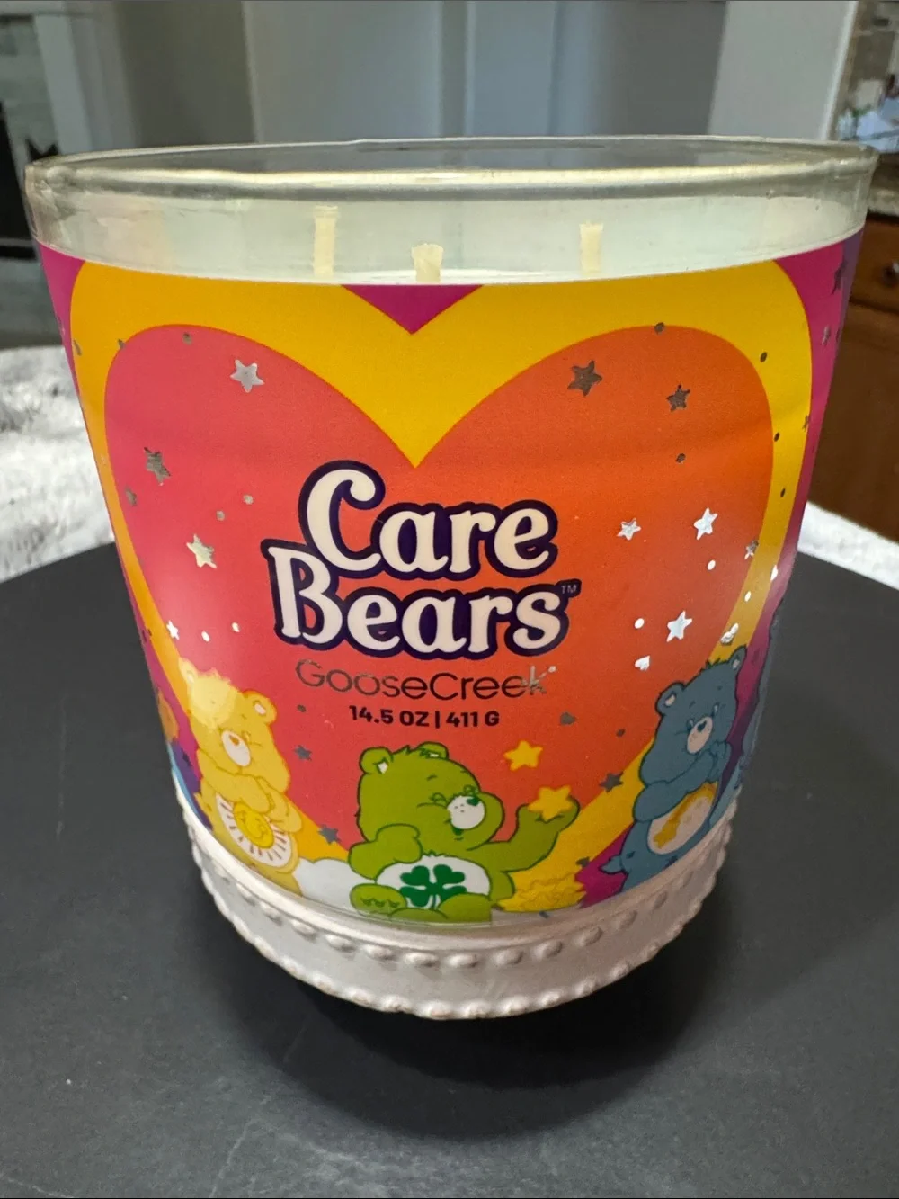 Goose Creek Candle CARE BEARS 14.5 Oz Triple Wick Candle CARE FOR EVERYONE 🌈 NEW